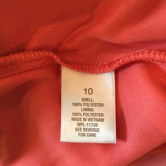 Luxe by CMV Sleeveless Watercolor Belted Dress 10 - Picture 6 of 7